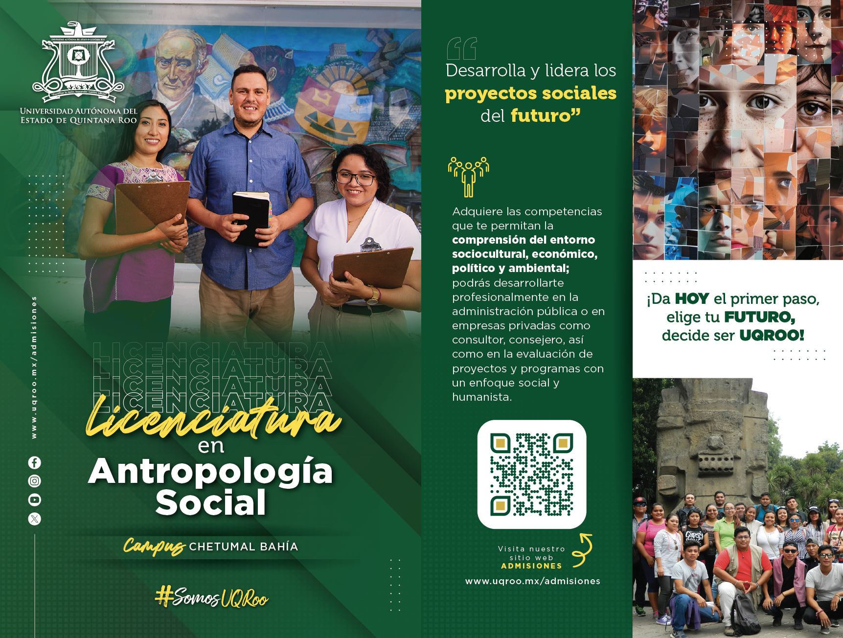 Flyer Licenciatura  en Antropología Social
