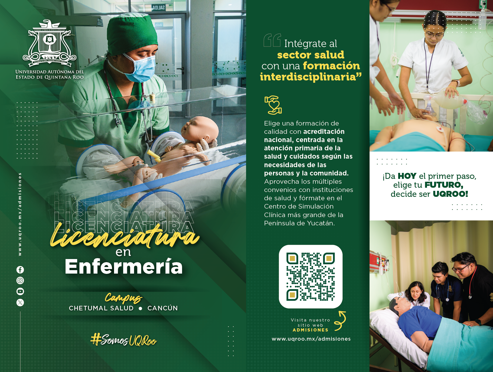 Flyer Licenciatura  en Enfermería