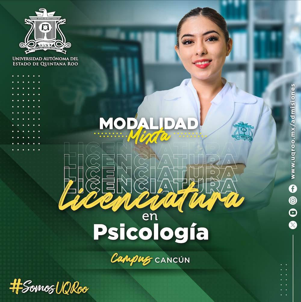 Flyer Licenciatura  en Psicología