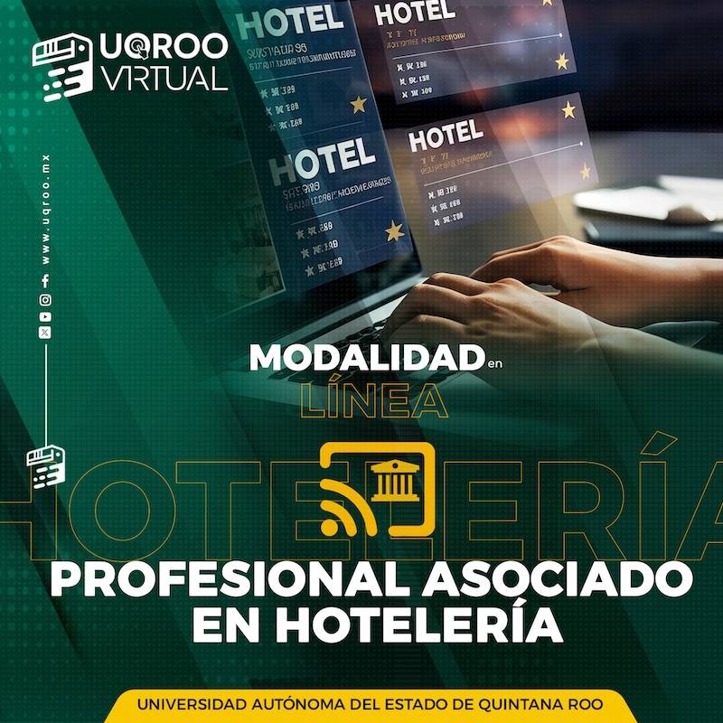 Flyer Profesional Asociado en Hotelería