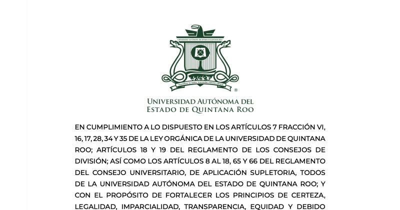 Banner de Proceso electoral para representantes propietarias y suplentes del alumnado y del personal académico DCPEA