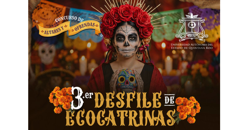 Banner de 3er Desfile de EcoCatrinas