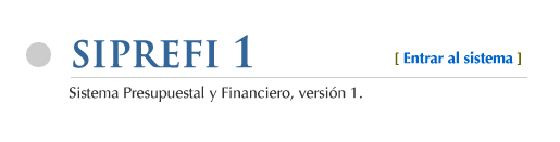 Sistema Presupuestal y Financiero 1